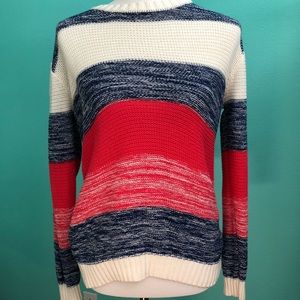 Crewneck Striped Sweater